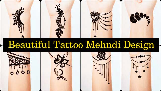 Henna design tattoo. Women applying flowers henna tattoo on women hands.  Artist applying henna tattoo on bride hands . Woman draws mehendi on the  hands . Stock Photo | Adobe Stock