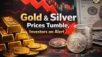 Gold Silver Price Today: शादी के सीजन में भी नहीं थमी गिरावट, सोना-चांदी के दामों में बड़ी टूट से बाजार में हलचल