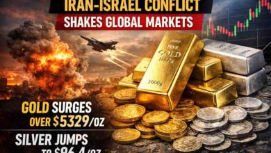 Gold Silver Price Surge: рдорд┐рдбрд┐рд▓ рдИрд╕реНрдЯ рддрдирд╛рд╡ рдХрд╛ рдЕрд╕рд░: MCX рдкрд░ рд╕реЛрдирд╛ 5000 рд░реБрдкрдпреЗ рдЙрдЫрд▓рд╛, рдЪрд╛рдВрджреА рдореЗрдВ 10,000 рд░реБрдкрдпреЗ рд╕реЗ рдЬреНрдпрд╛рджрд╛ рдХреА рддреЗрдЬреА